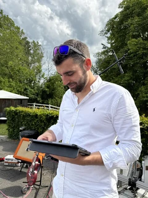 Thibault, Ingénieur son